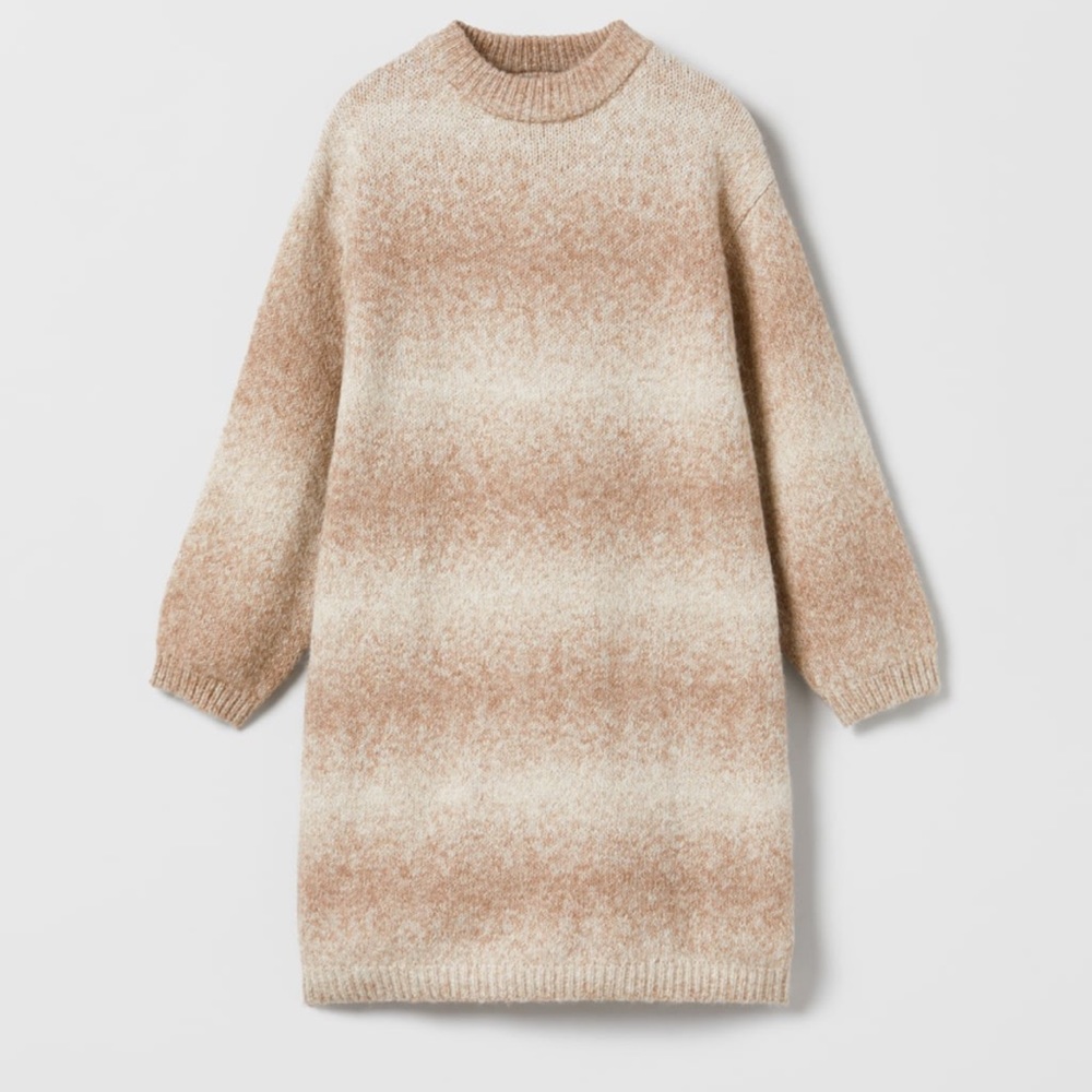 ZARA DEGRADE KNIT DRESS